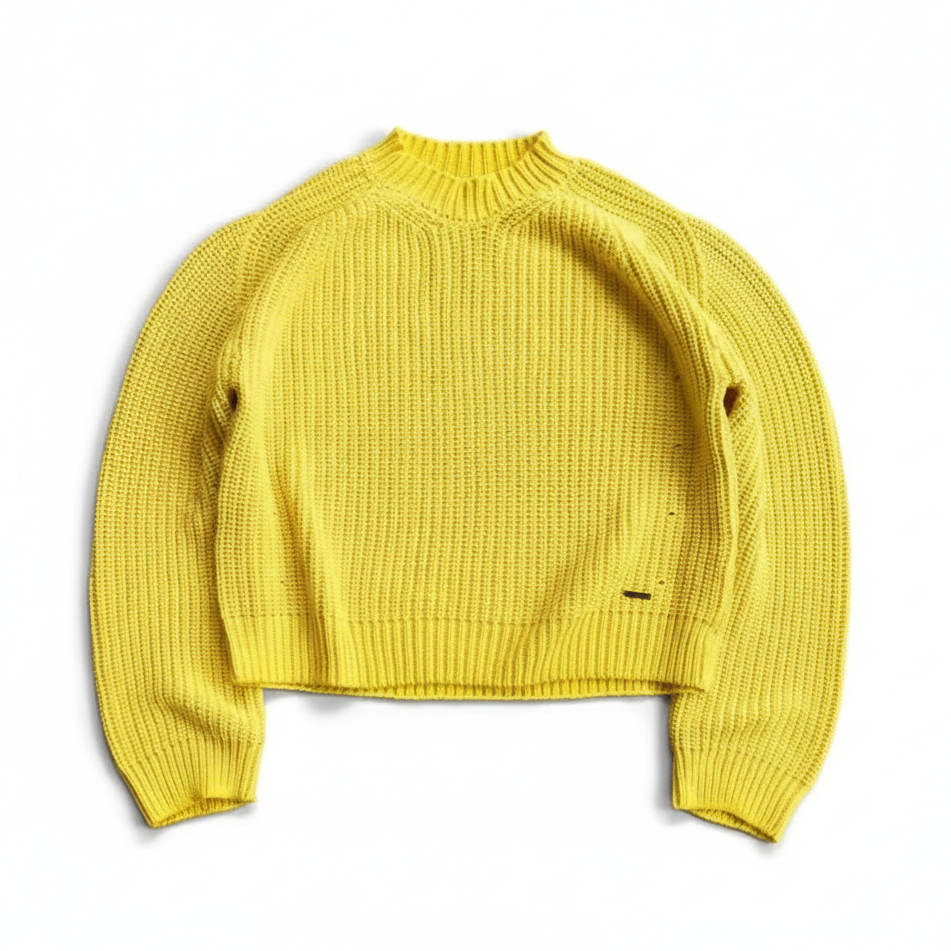 Yellow Vintage Knit Pullover