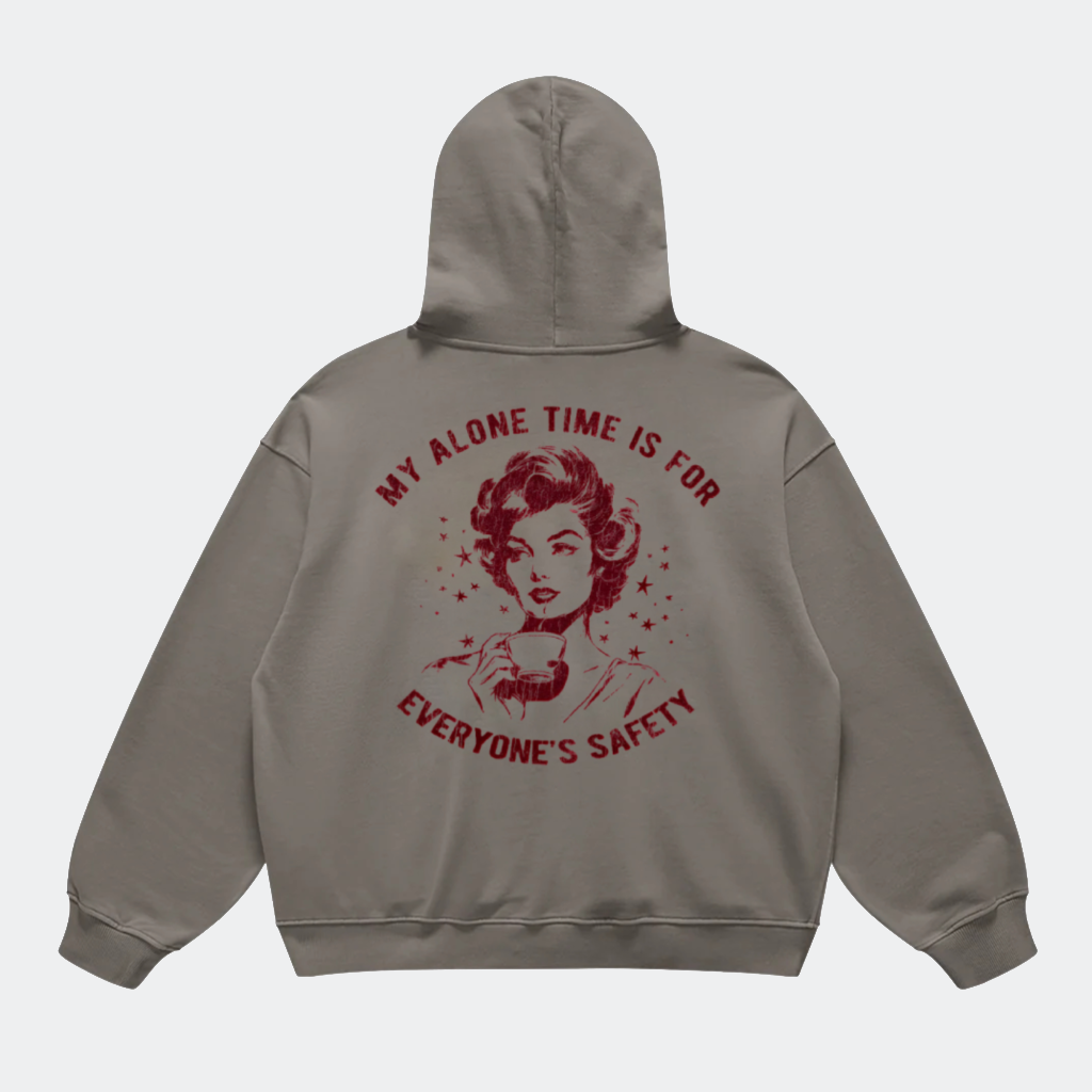 Alone Time Premium Hoodie