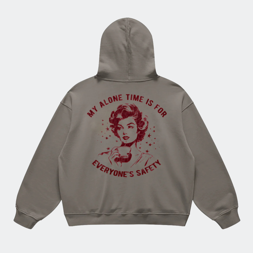 Alone Time Premium Hoodie
