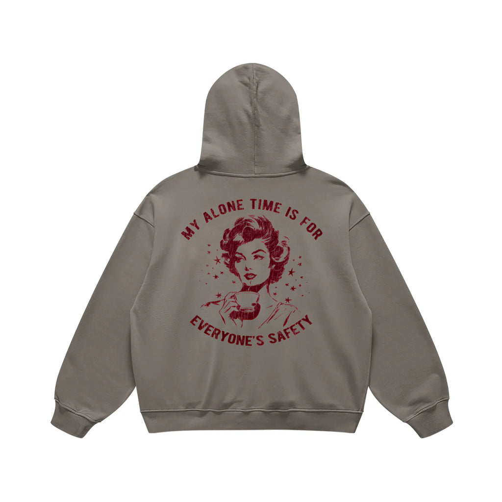 Alone Time Premium Hoodie