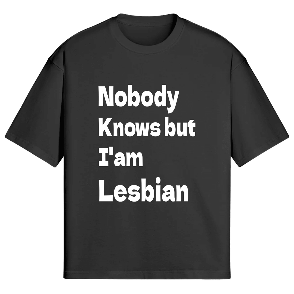 Lesbian Pride Text Tee - obraz w ramce do salonu - Demarro