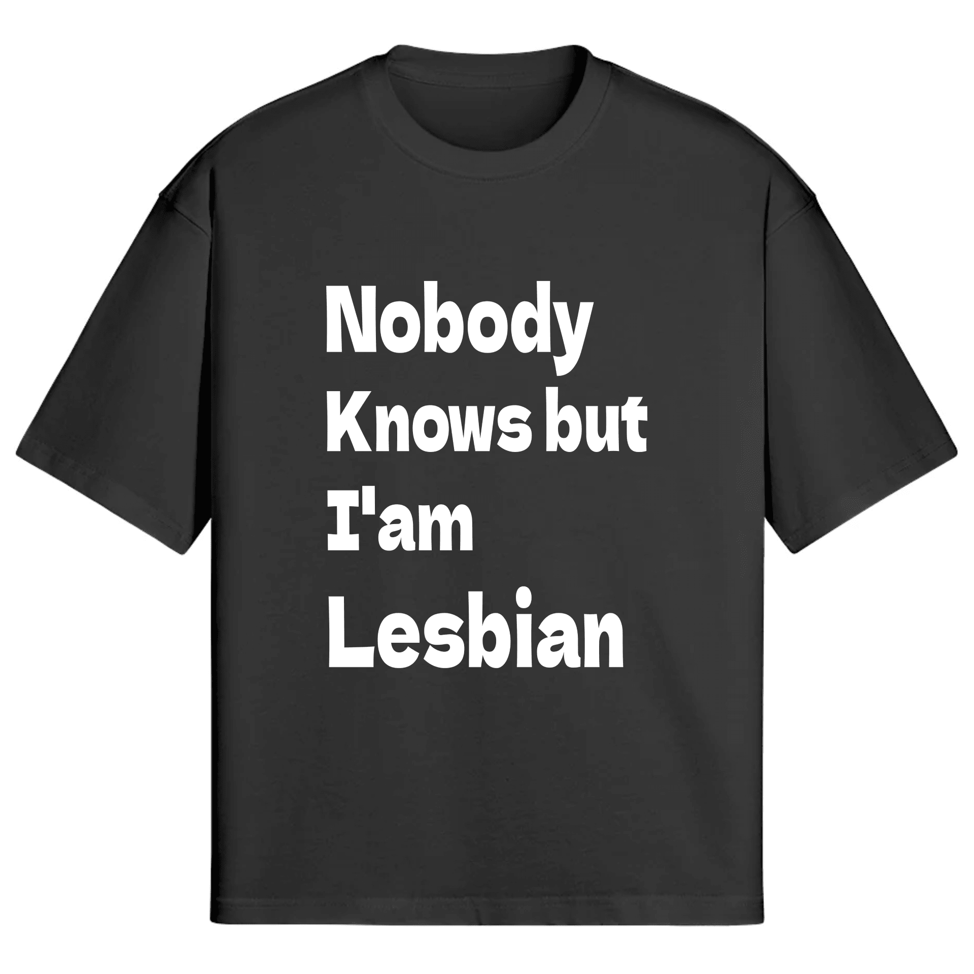 Lesbian Pride Text Tee - obraz w ramce do salonu - Demarro