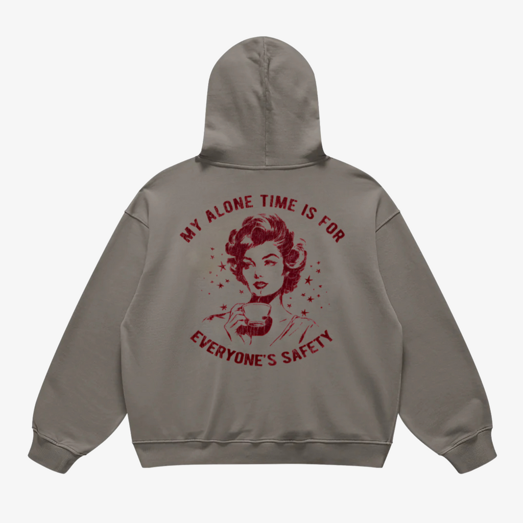 Alone Time Premium Hoodie