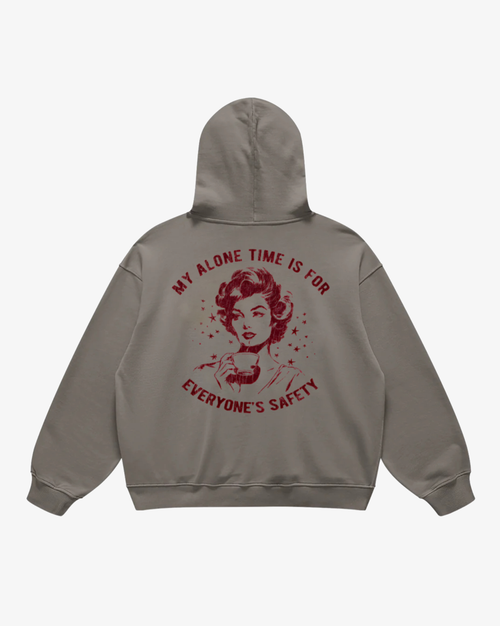 Alone Time Premium Hoodie